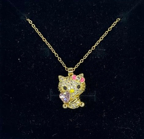 Kitty Luxe Spark Pendant