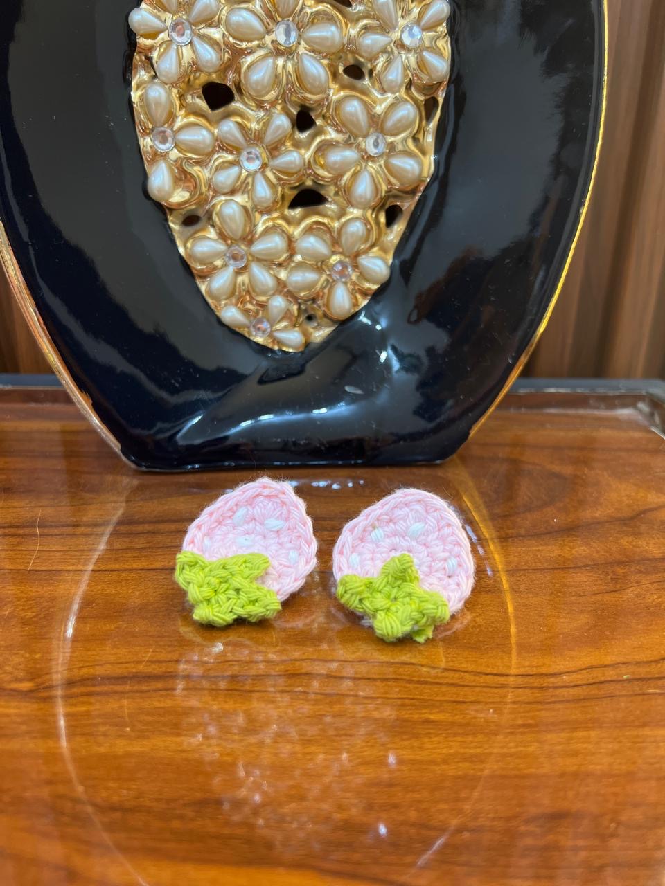 BlushBerry Crochet Clip