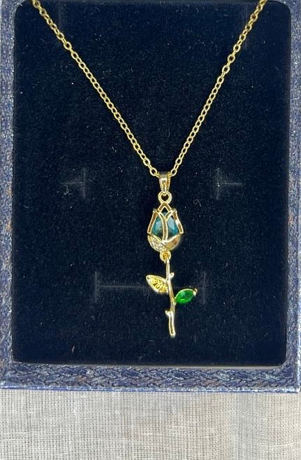 Emerald Bloom Pendant