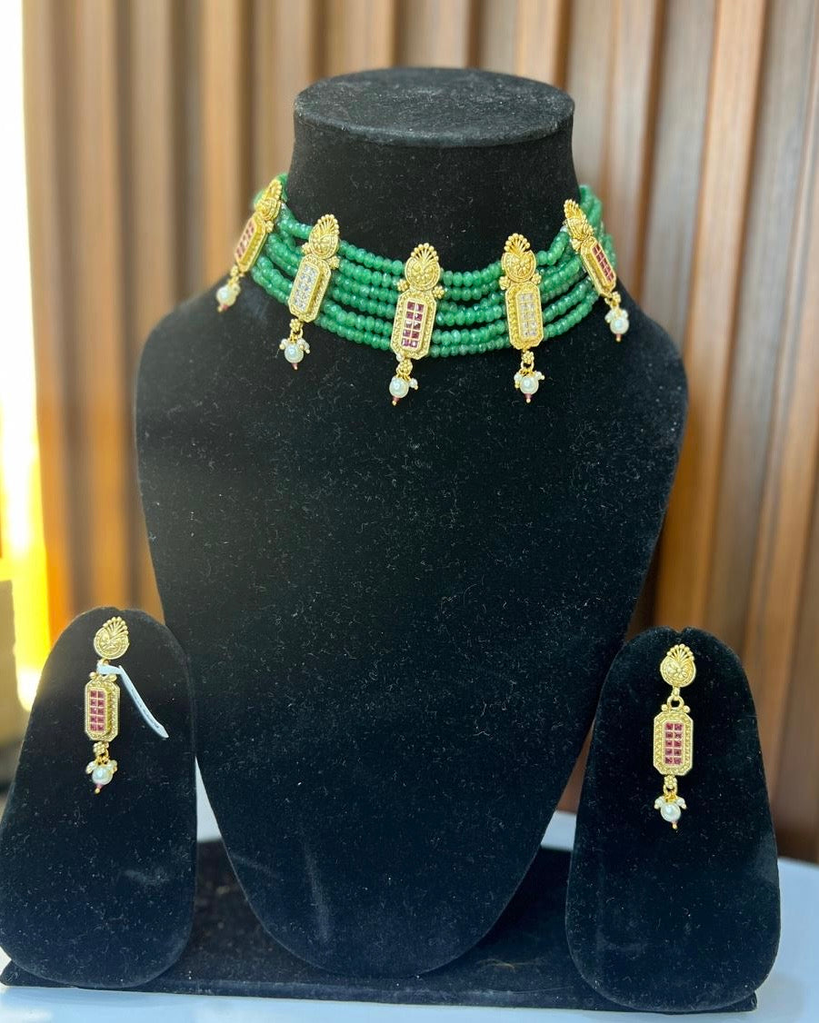Emerald Queen Choker