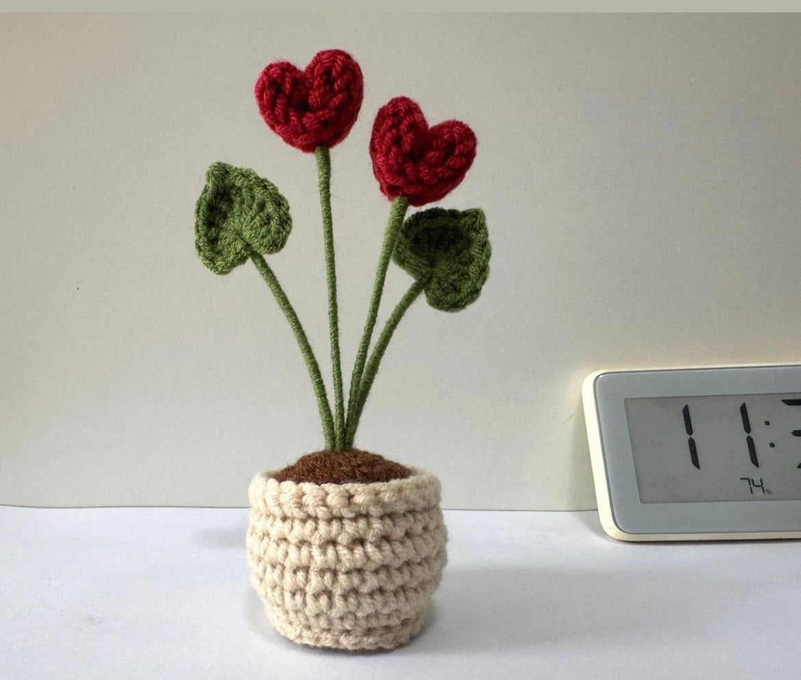 Forever Love Heart Plant Pot