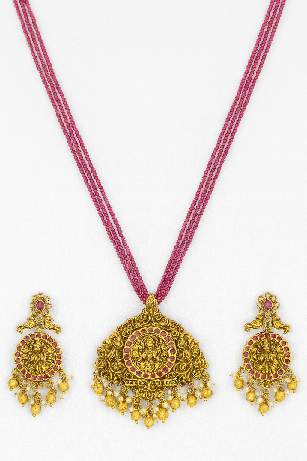 Rani Maharani Temple Glam Set