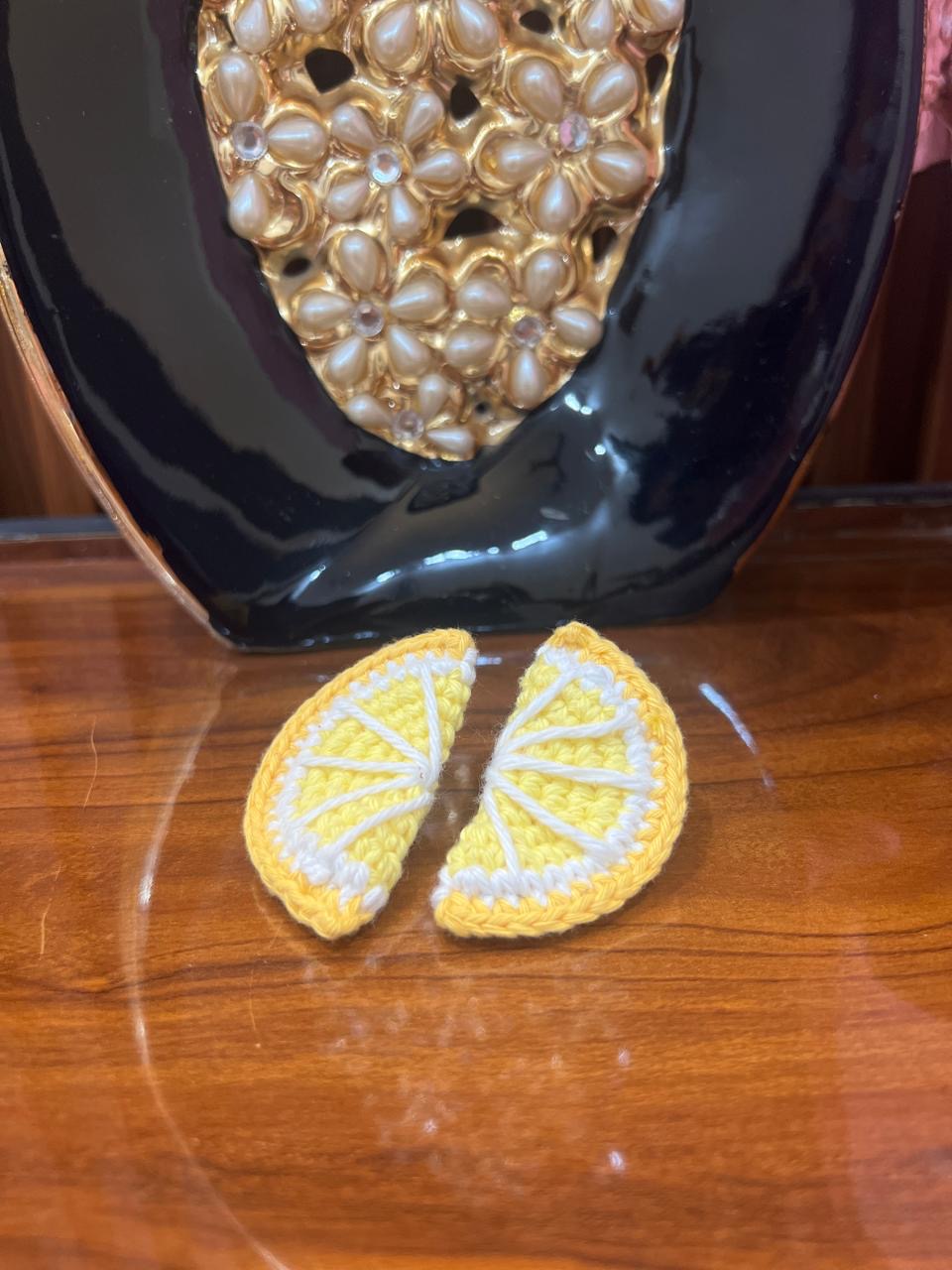 ZestyLemon Crochet Clip