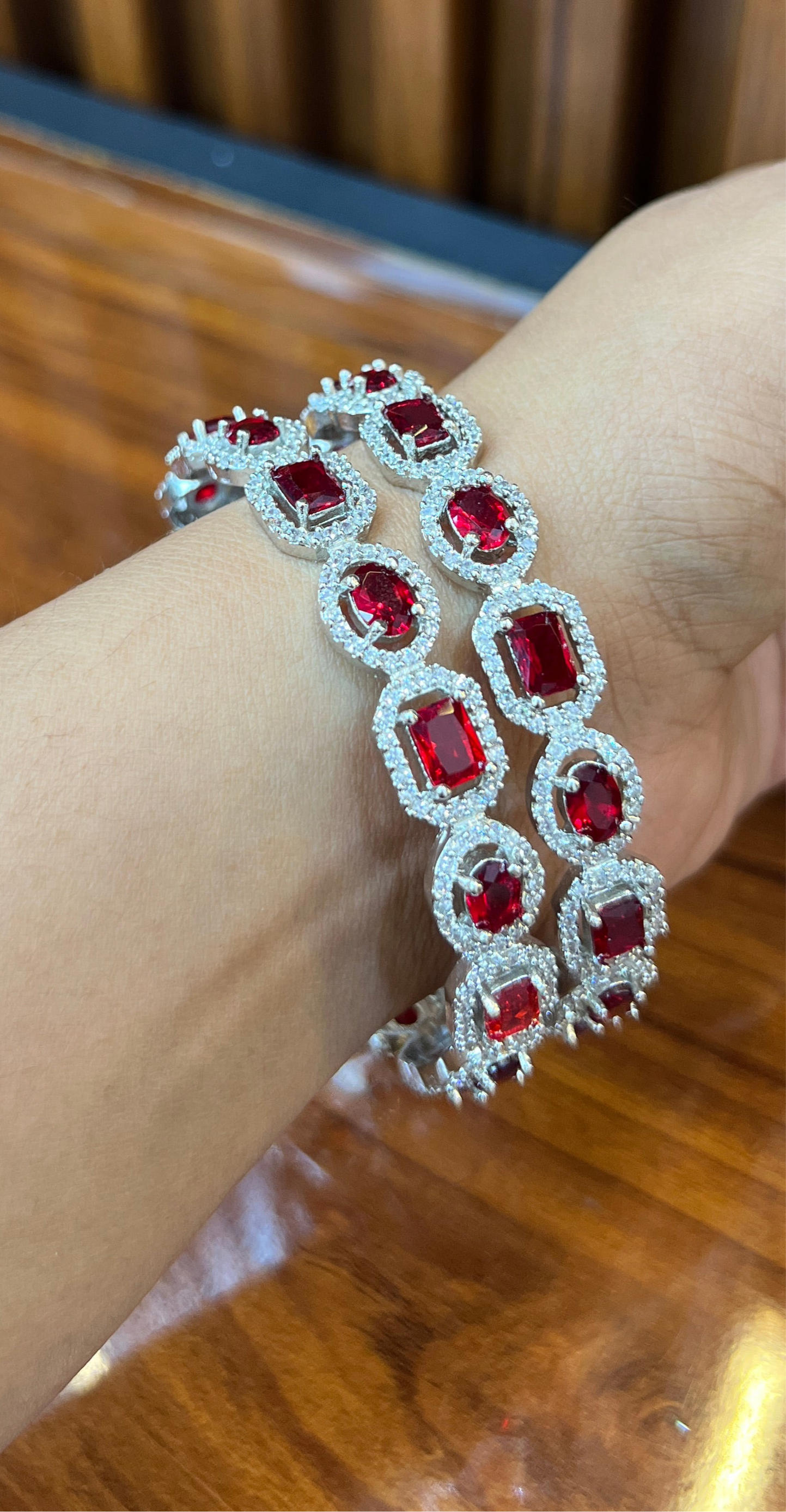 Crimson Royale Bangles