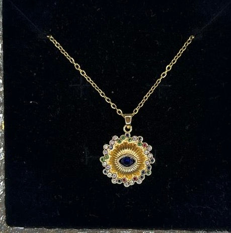 Eternal Aura Evil Eye Pendant