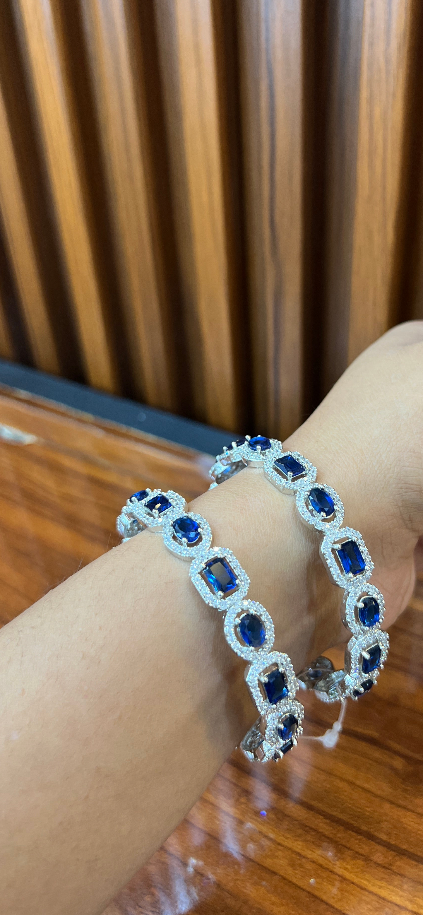 Midnight Sapphire Luxe Bangles