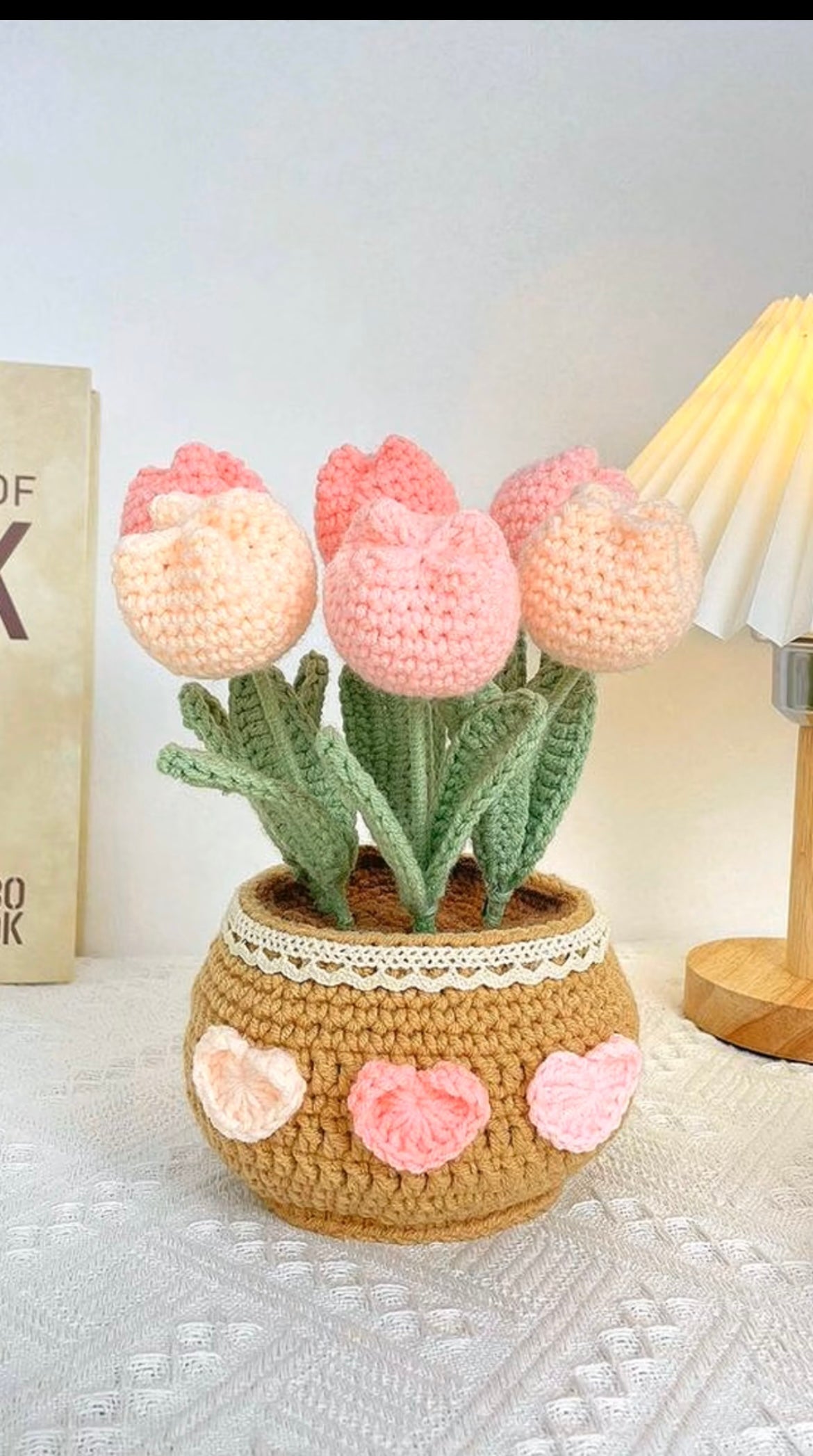 Heart Tulip Pot