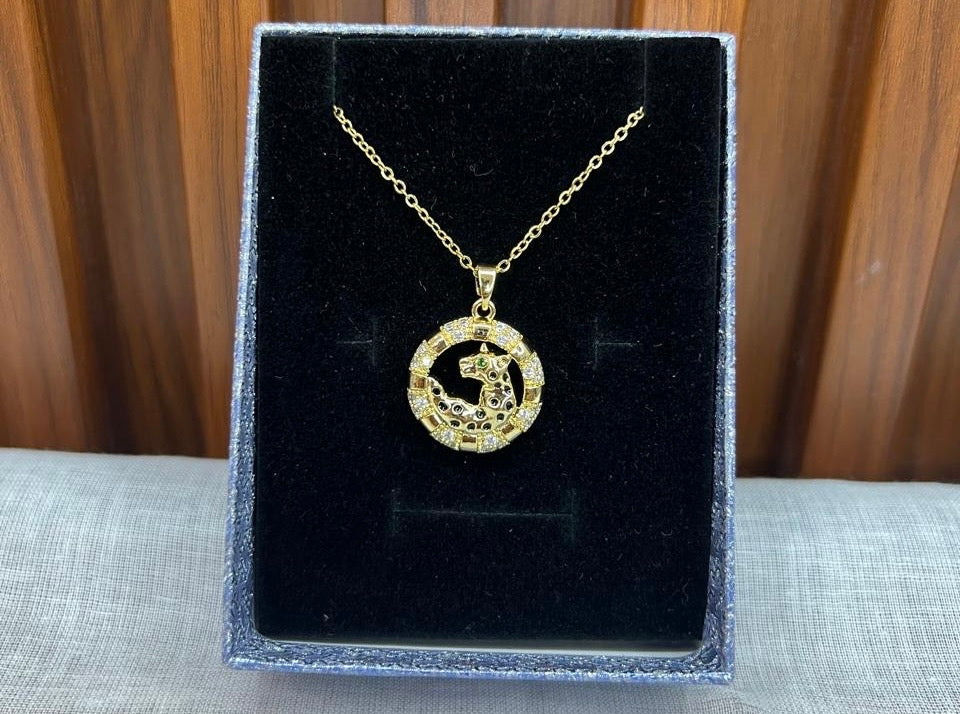 Golden Horse Pendant