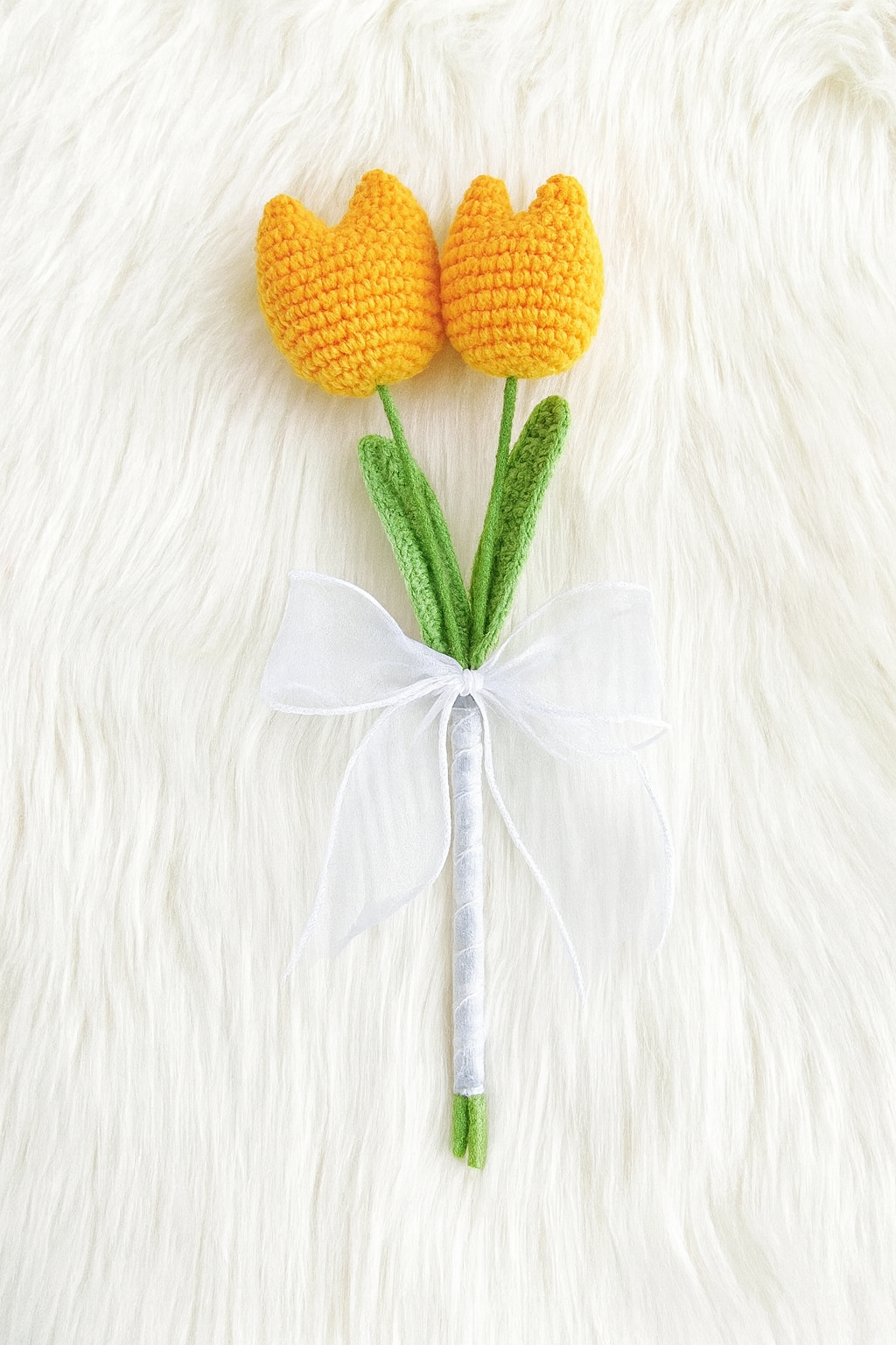 Tulip Duo –Yellow Bloom Bouquet