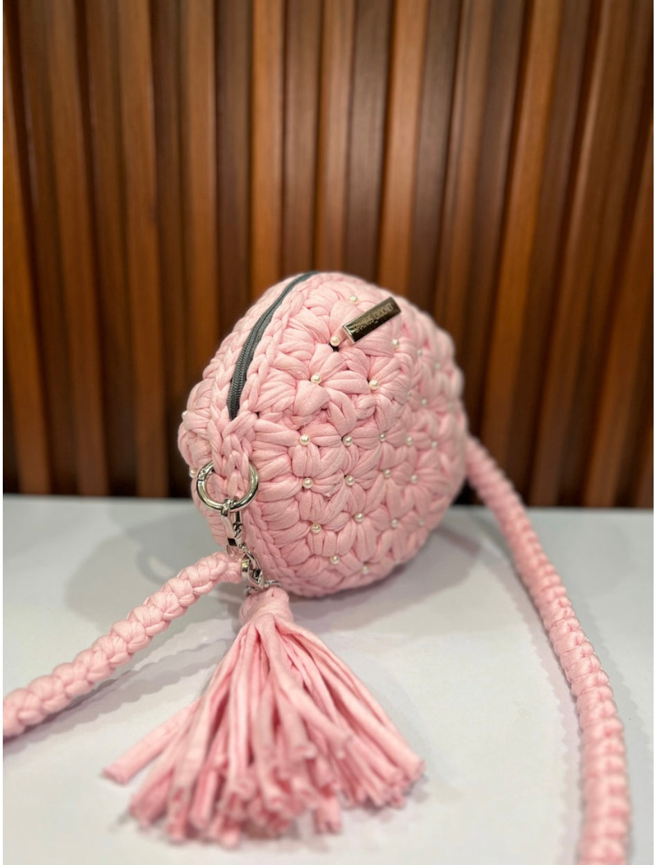 Plum Perfect Hand-Crocheted Sling