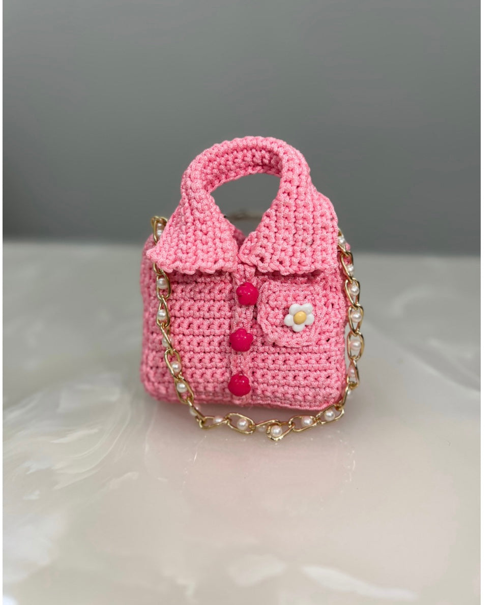 Cutie Pie Crochet Handbag