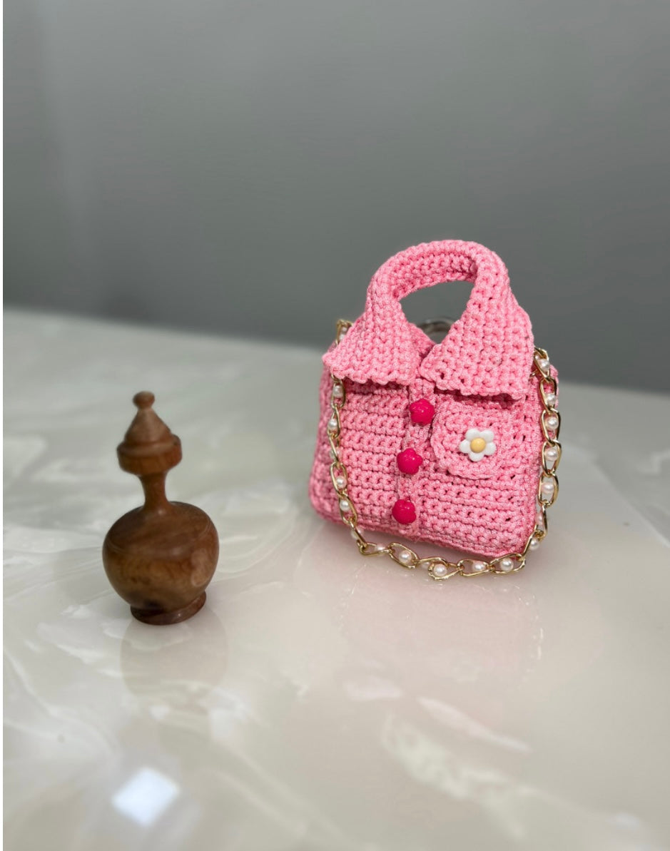 Cutie Pie Crochet Handbag