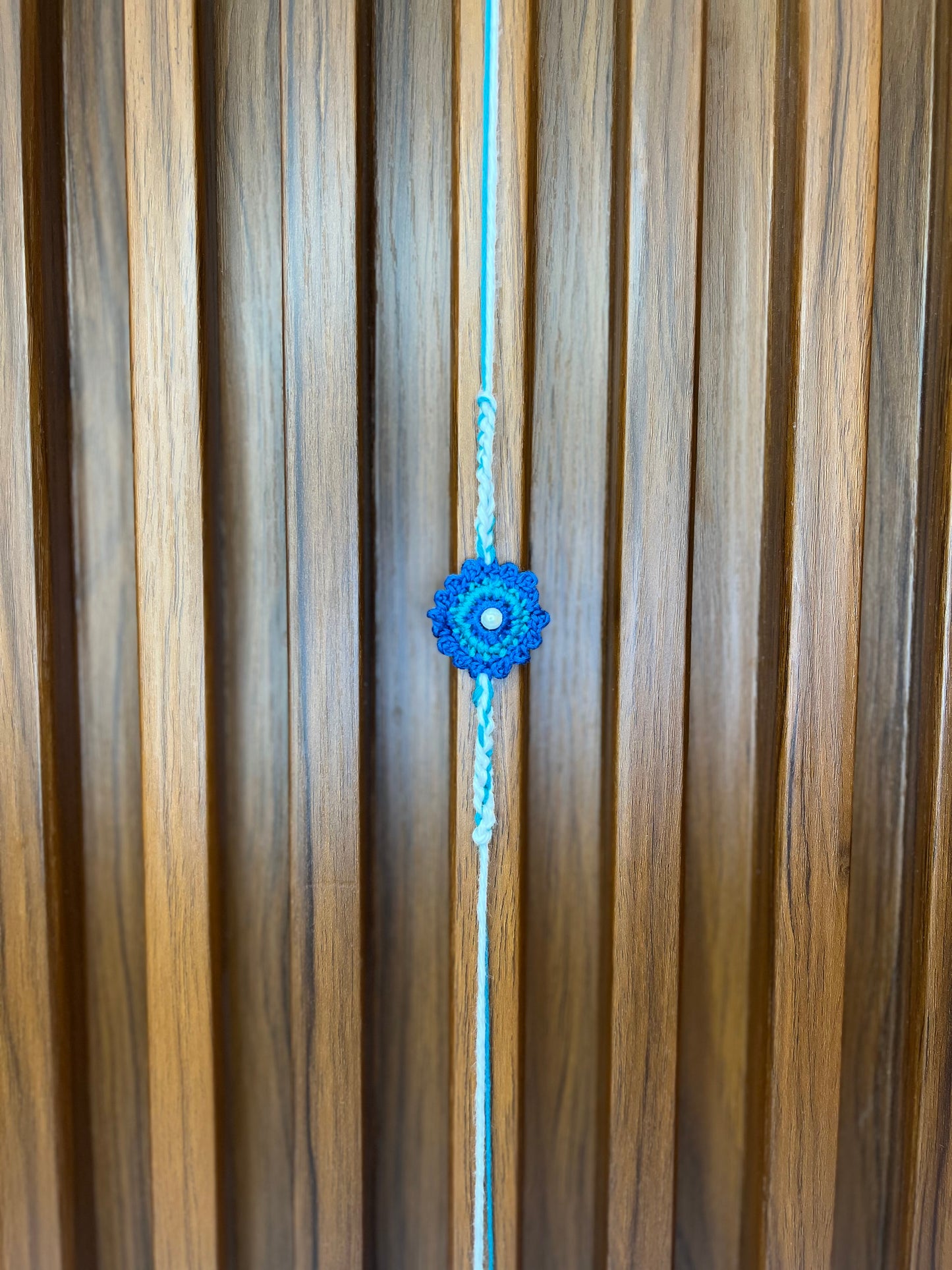 The Blue Bloom Rakhi