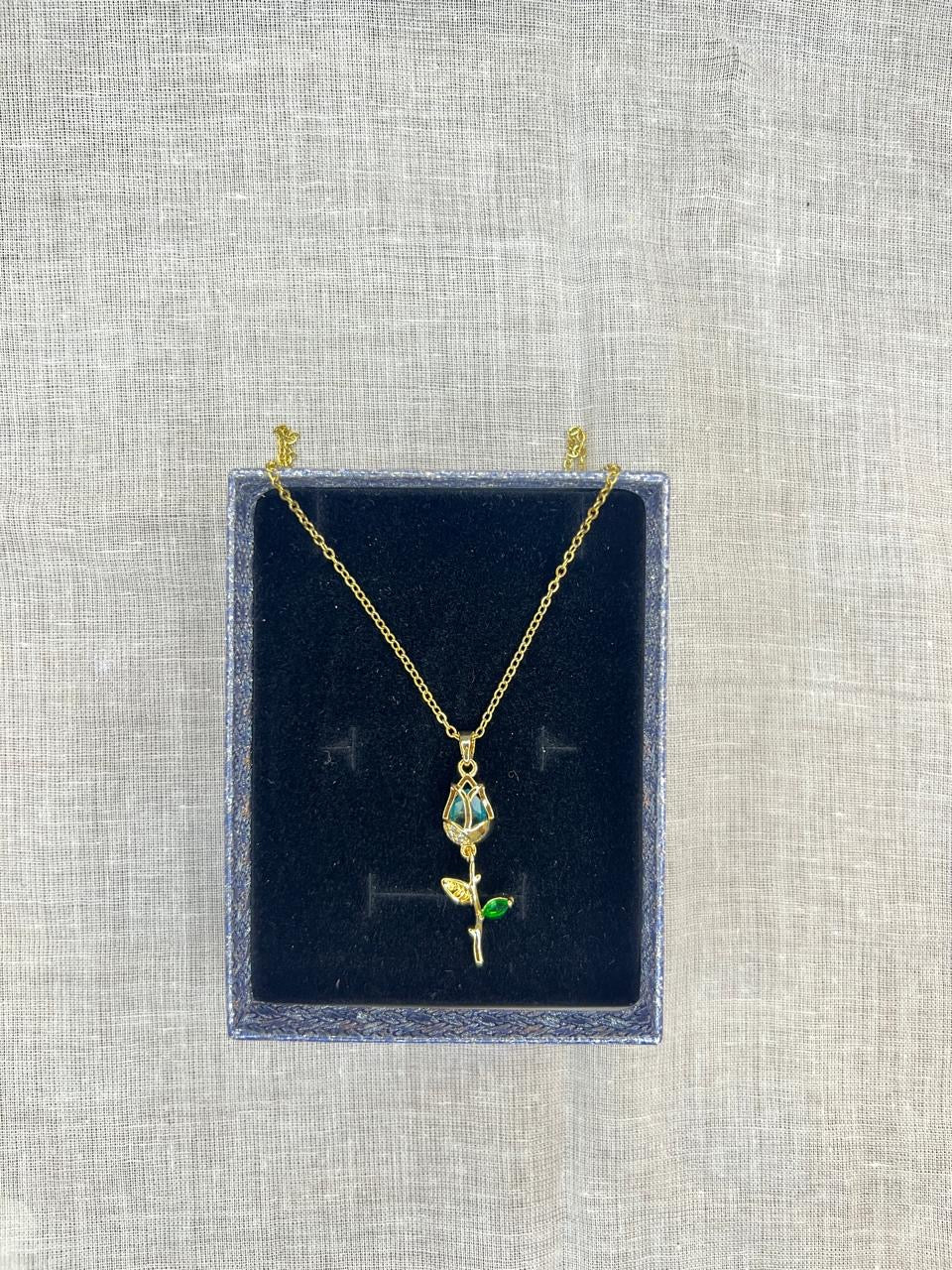 Emerald Bloom Pendant