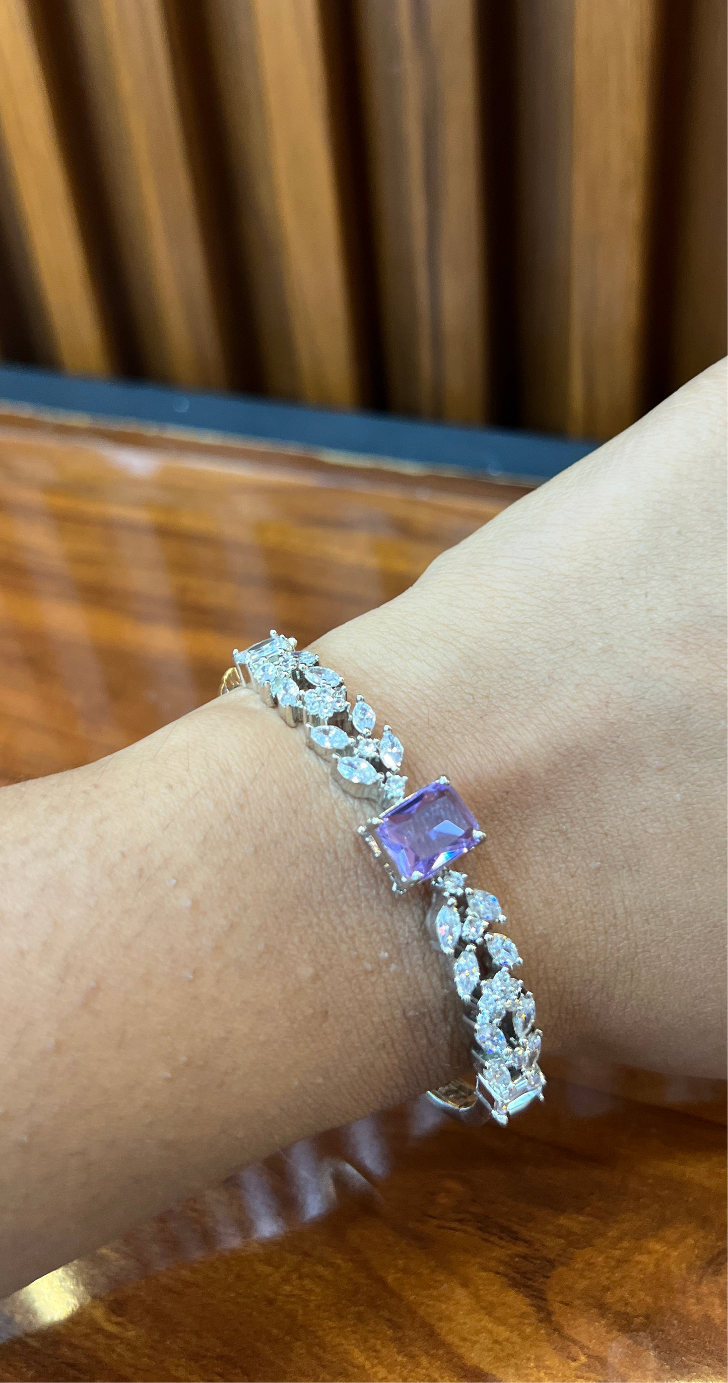 Amethyst Radiance Bracelet