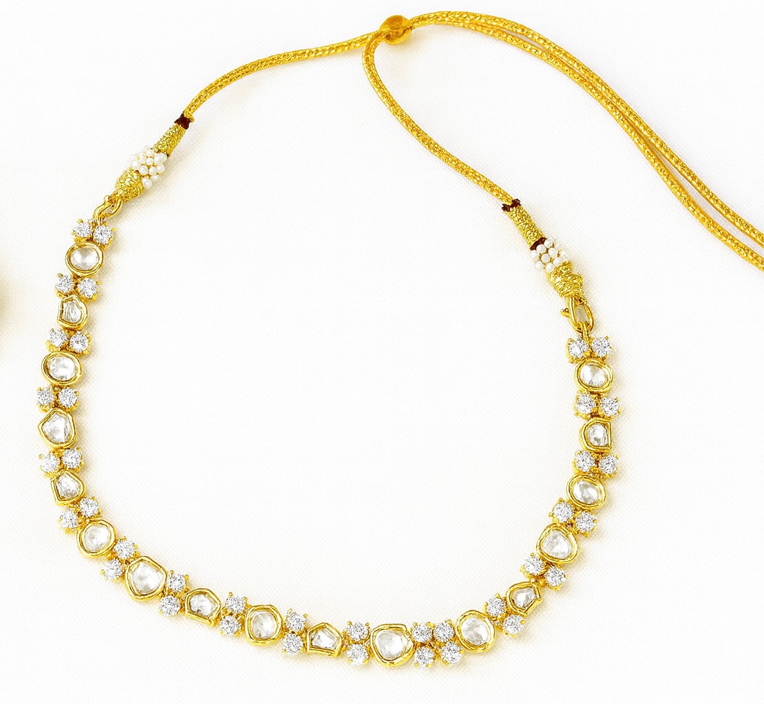Kundan & Polki Necklace Set