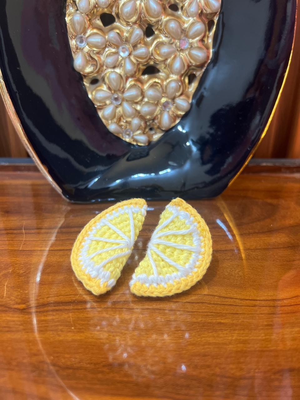 ZestyLemon Crochet Clip