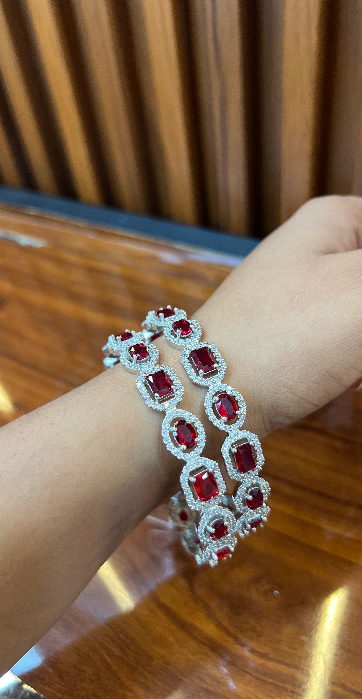 Crimson Royale Bangles