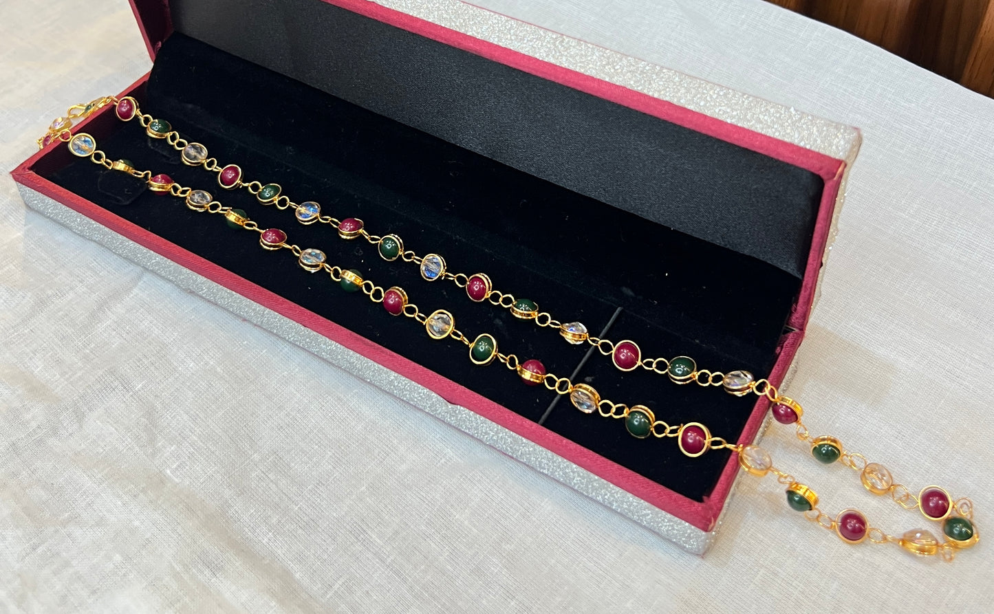 Multicolor Gemstone Chain