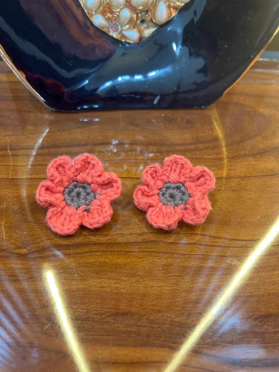ScarletBloom Crochet Clip