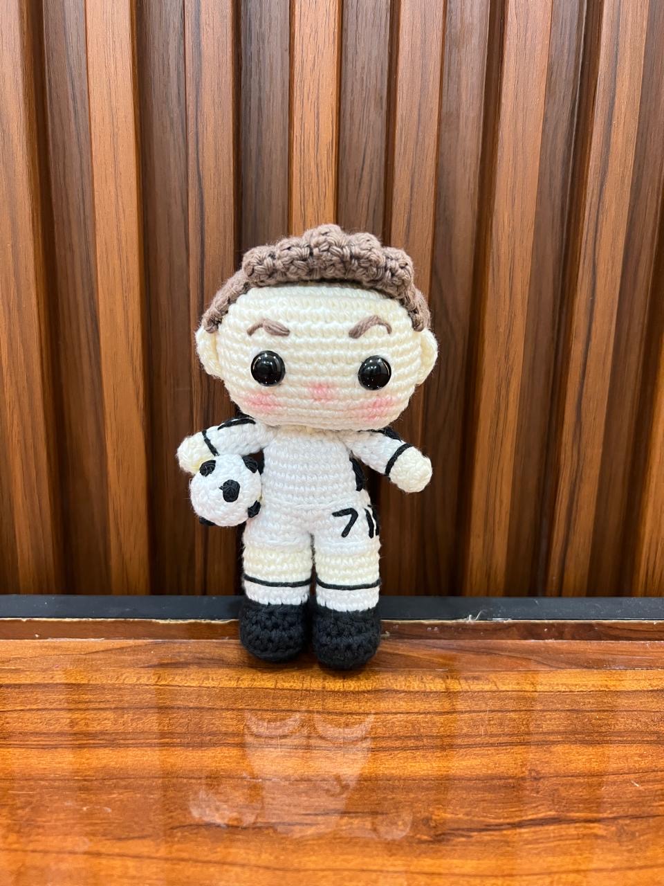 Ronaldo Crochet Charm