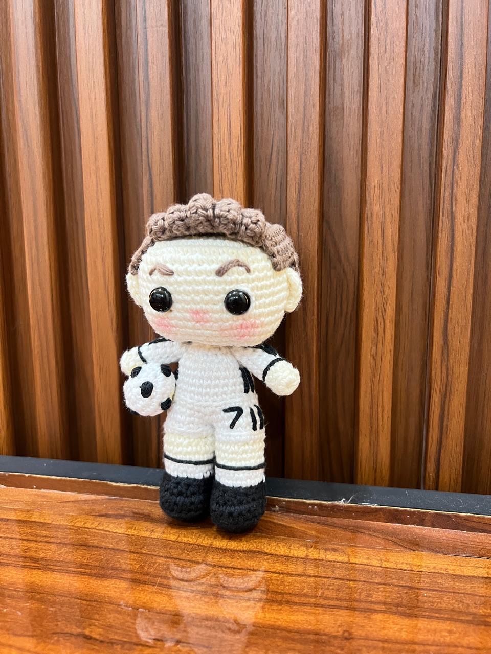 Ronaldo Crochet Charm