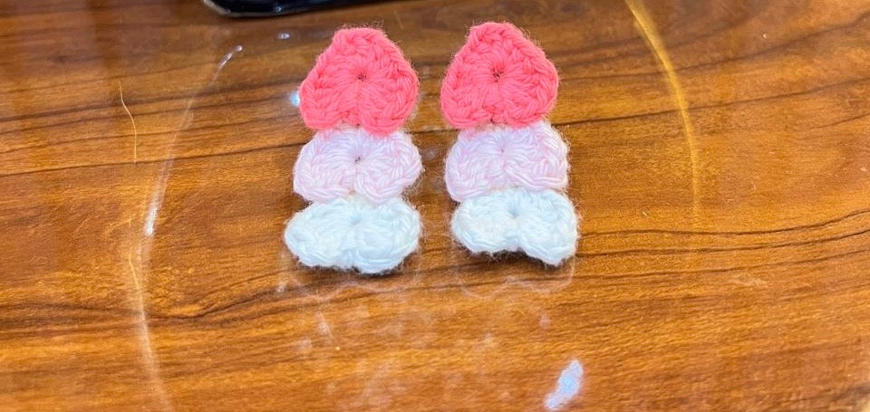 Crochet Bloom Hair Clip