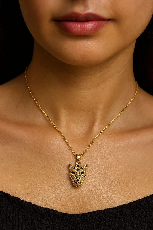 Fierce Panther Pendant