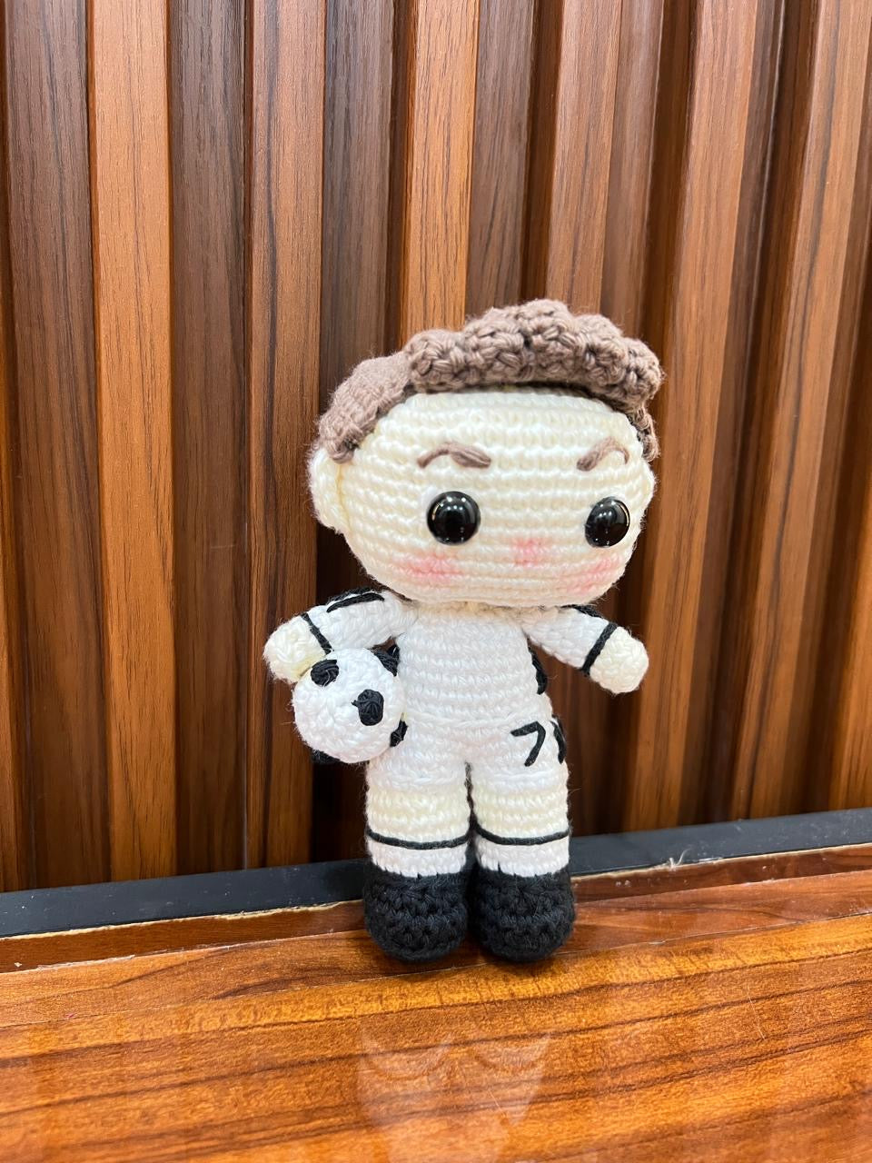 Ronaldo Crochet Charm