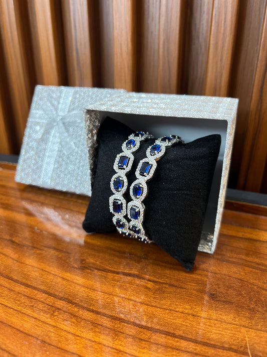 Midnight Sapphire Luxe Bangles