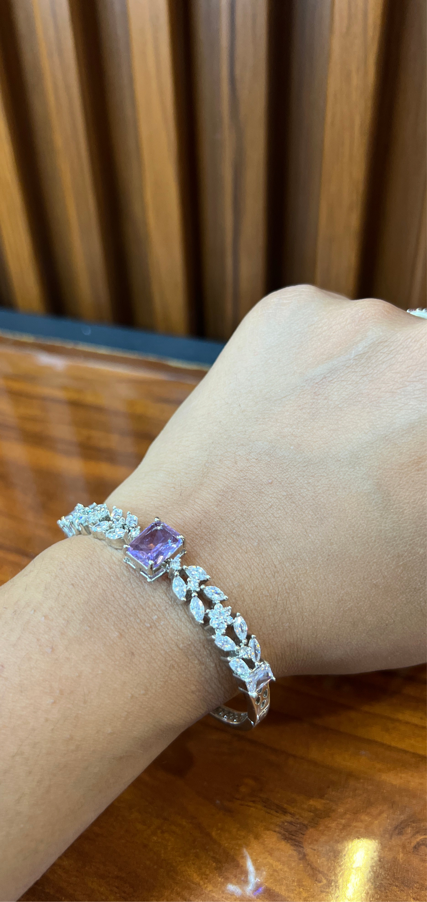 Amethyst Radiance Bracelet