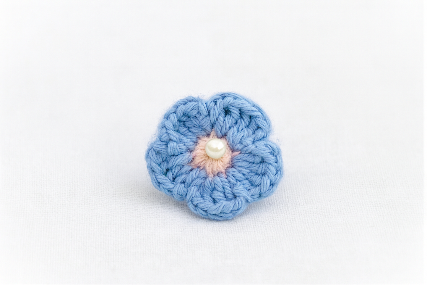 Timeless Blossom Crochet Ring