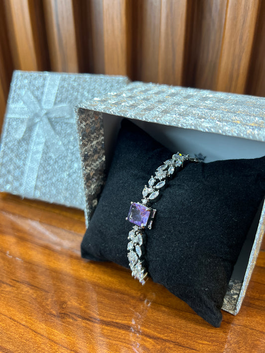 Amethyst Radiance Bracelet