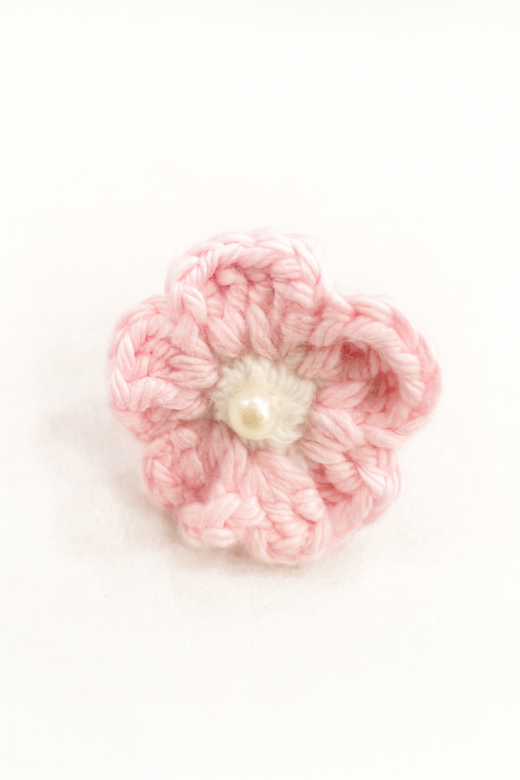 Timeless Blossom Crochet Ring