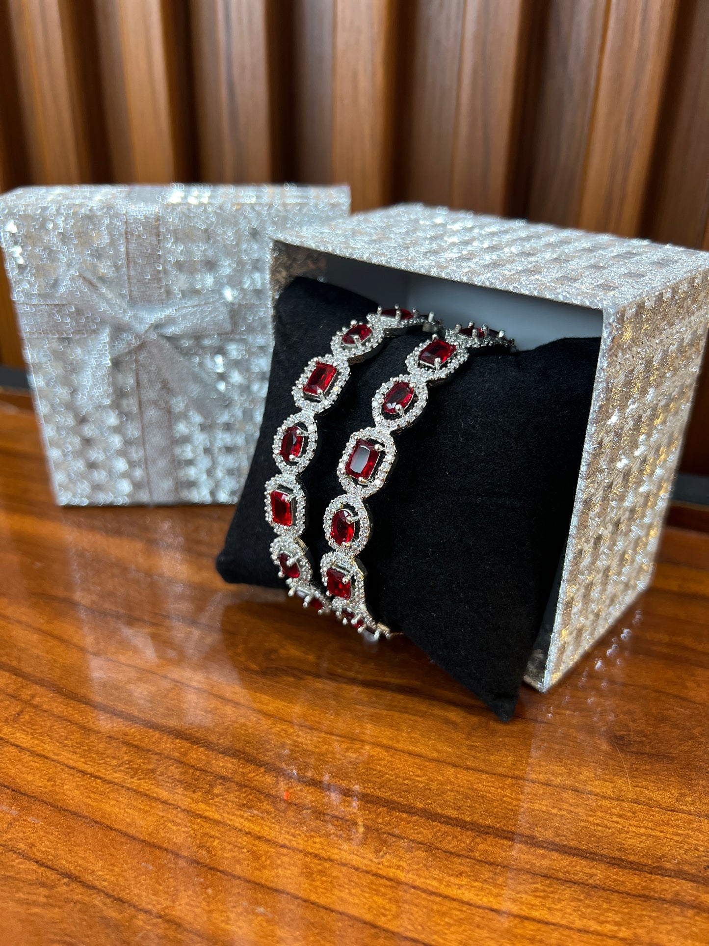 Crimson Royale Bangles