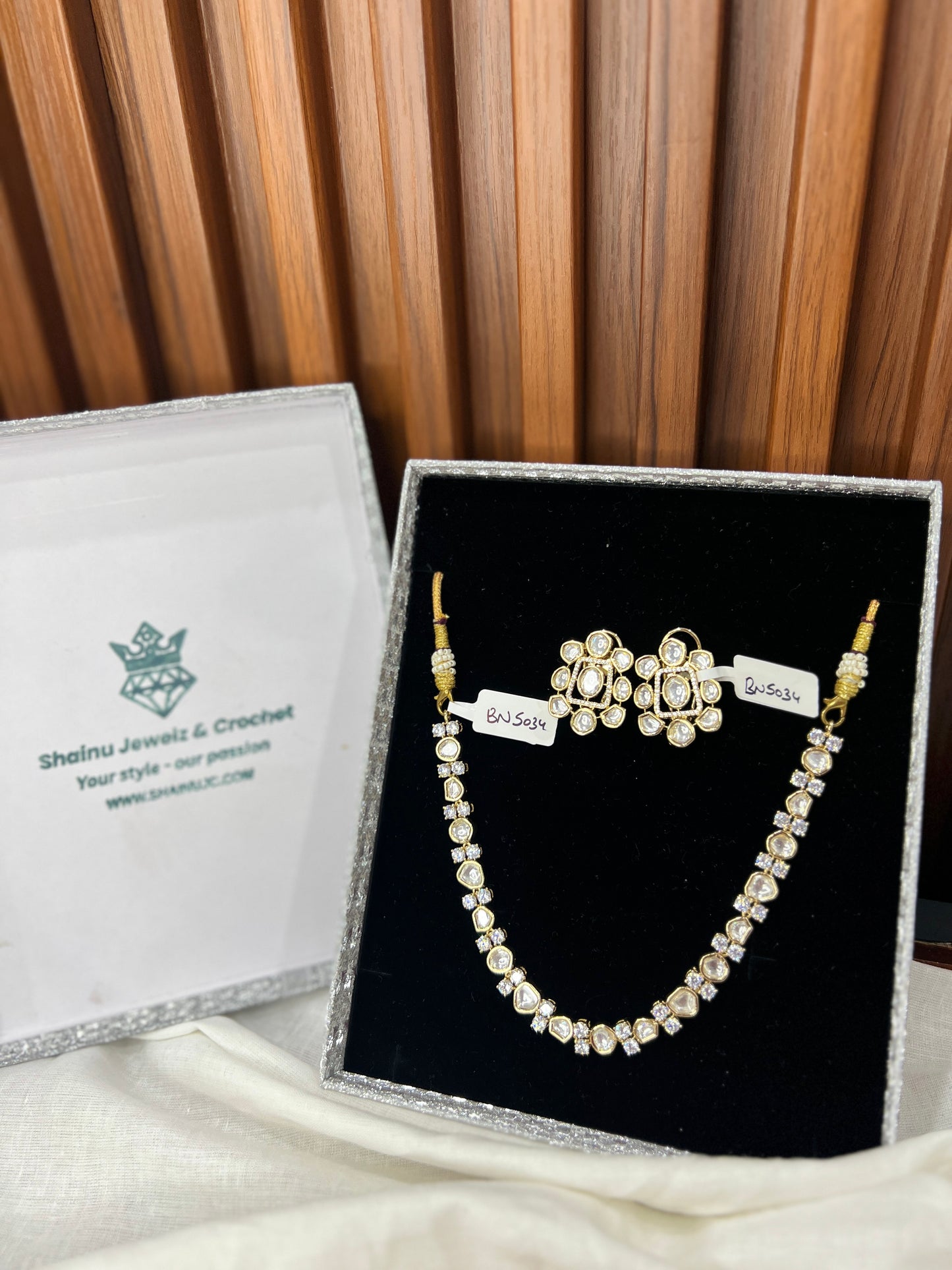 Kundan & Polki Necklace Set