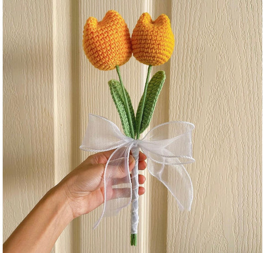 Tulip Duo –Yellow Bloom Bouquet