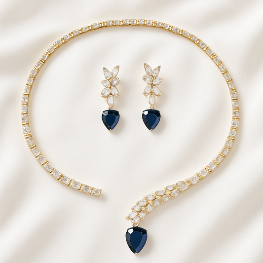 Midnight Elegance Necklace Set