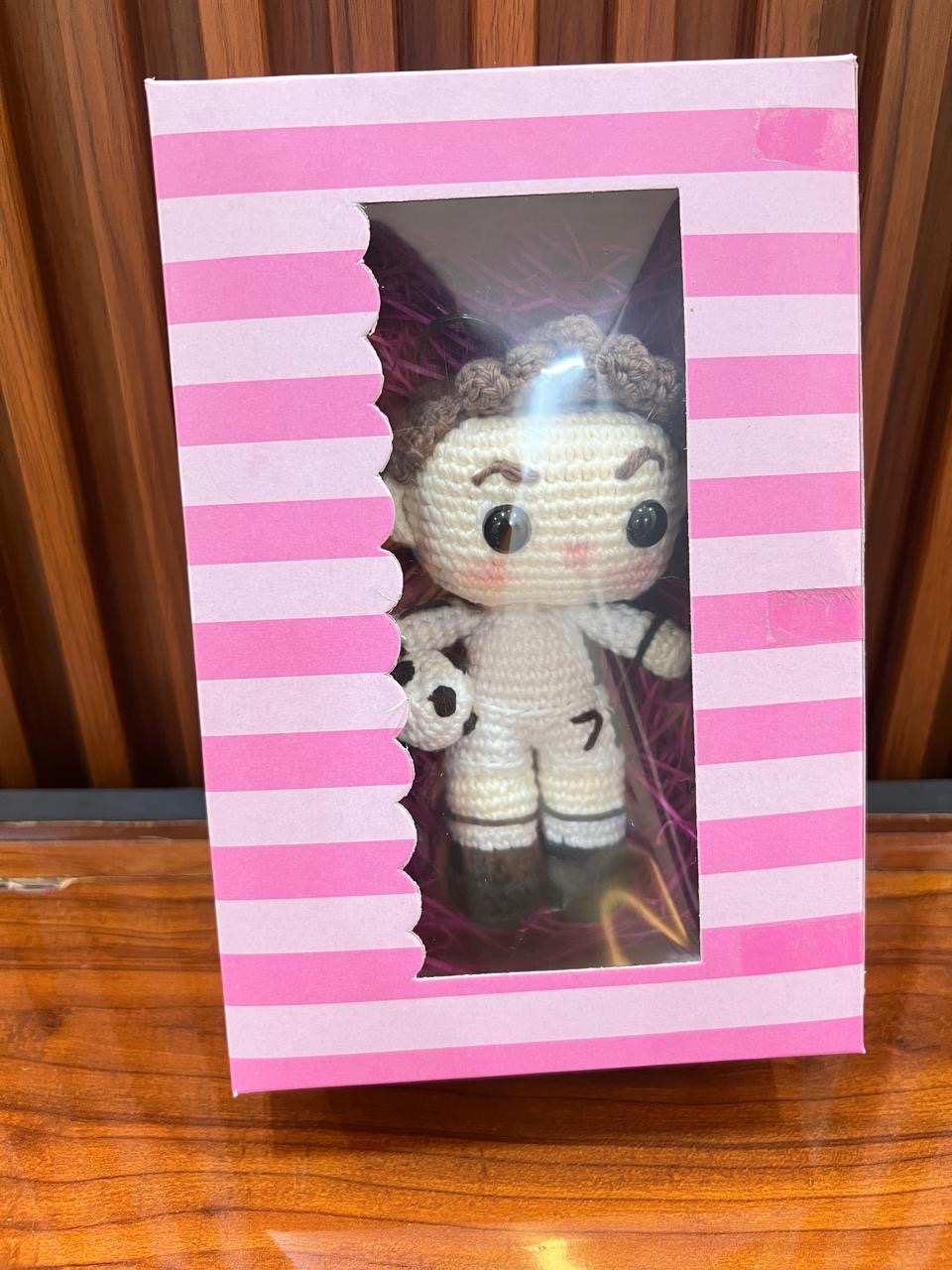 Ronaldo Crochet Charm