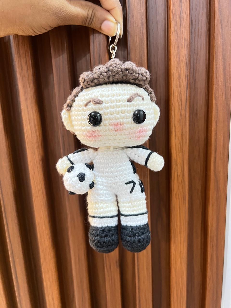Ronaldo Crochet Charm