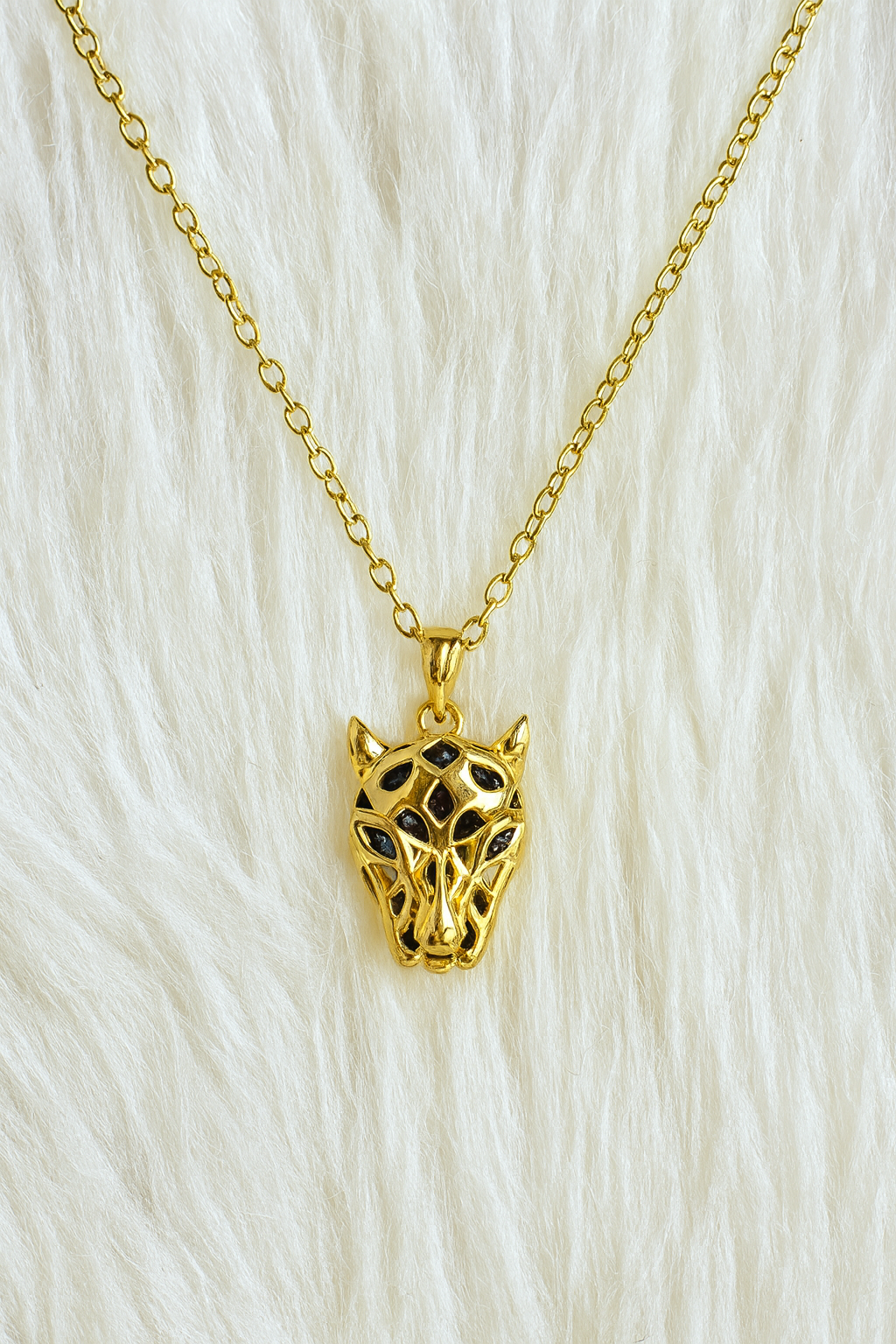 Fierce Panther Pendant