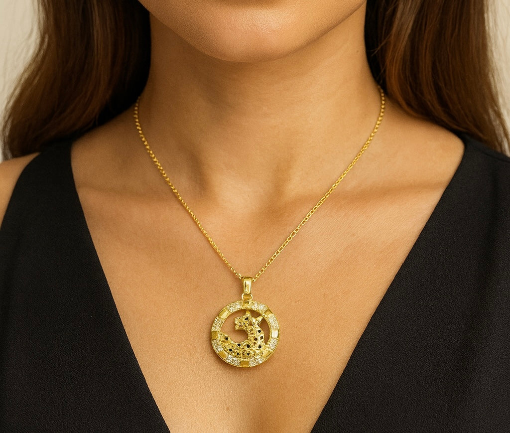 Golden Horse Pendant