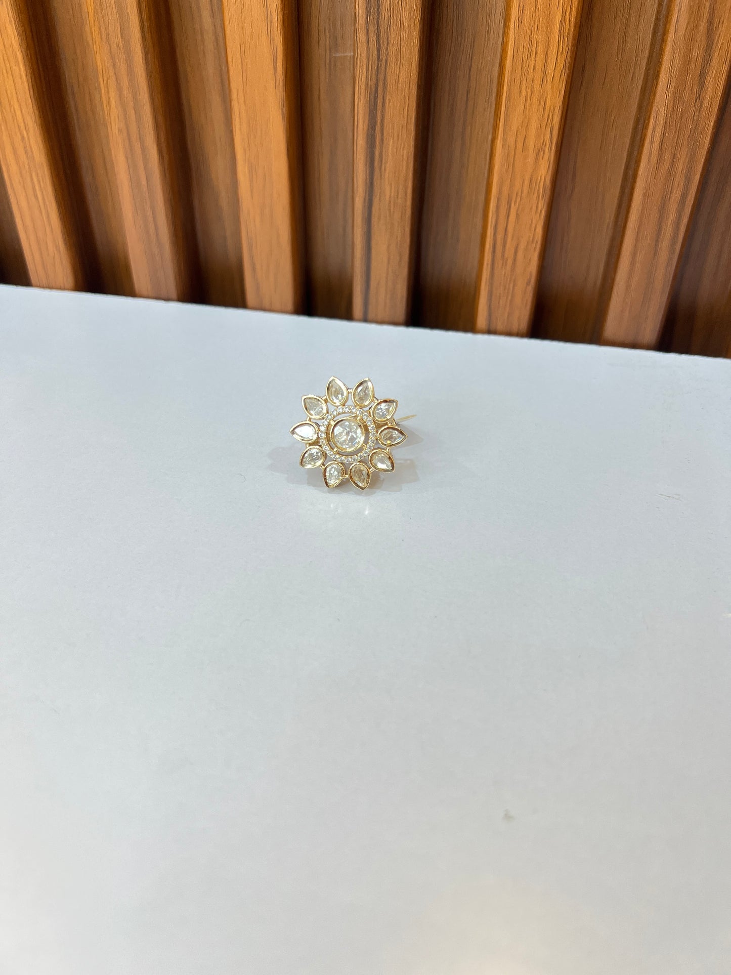 Celestial Bloom Statement Ring