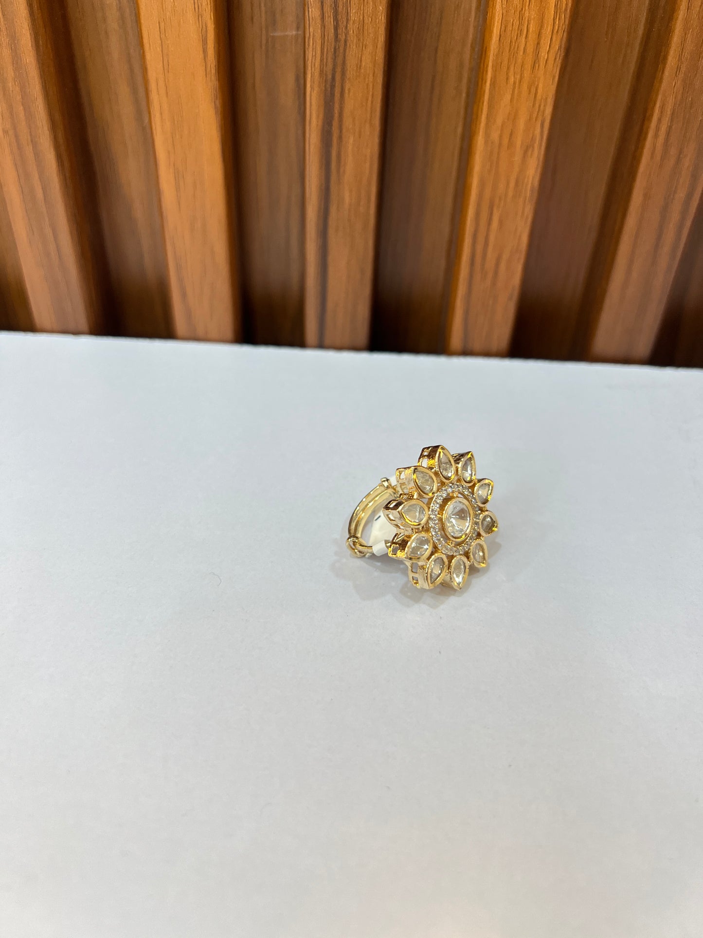Celestial Bloom Statement Ring