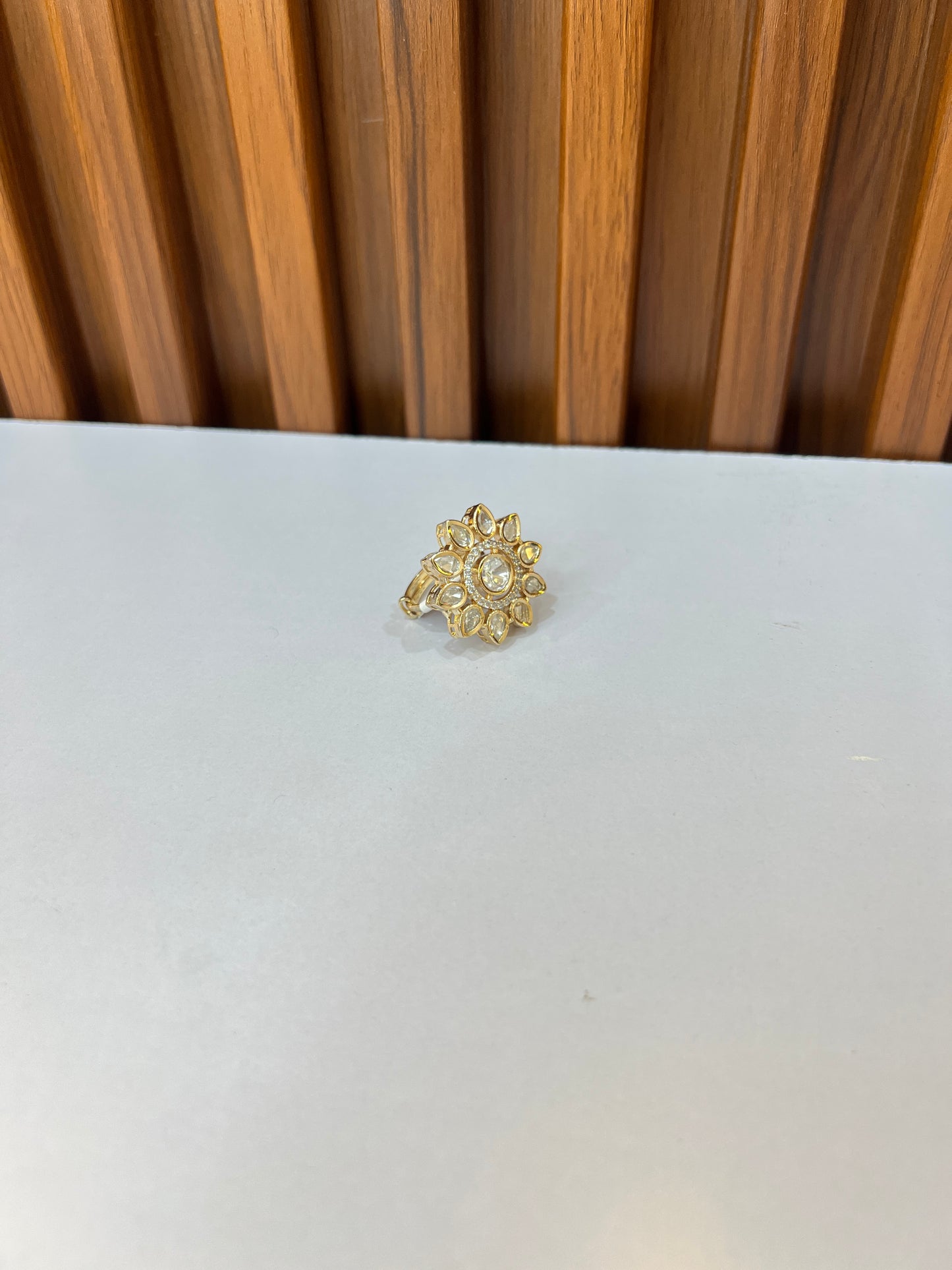 Celestial Bloom Statement Ring