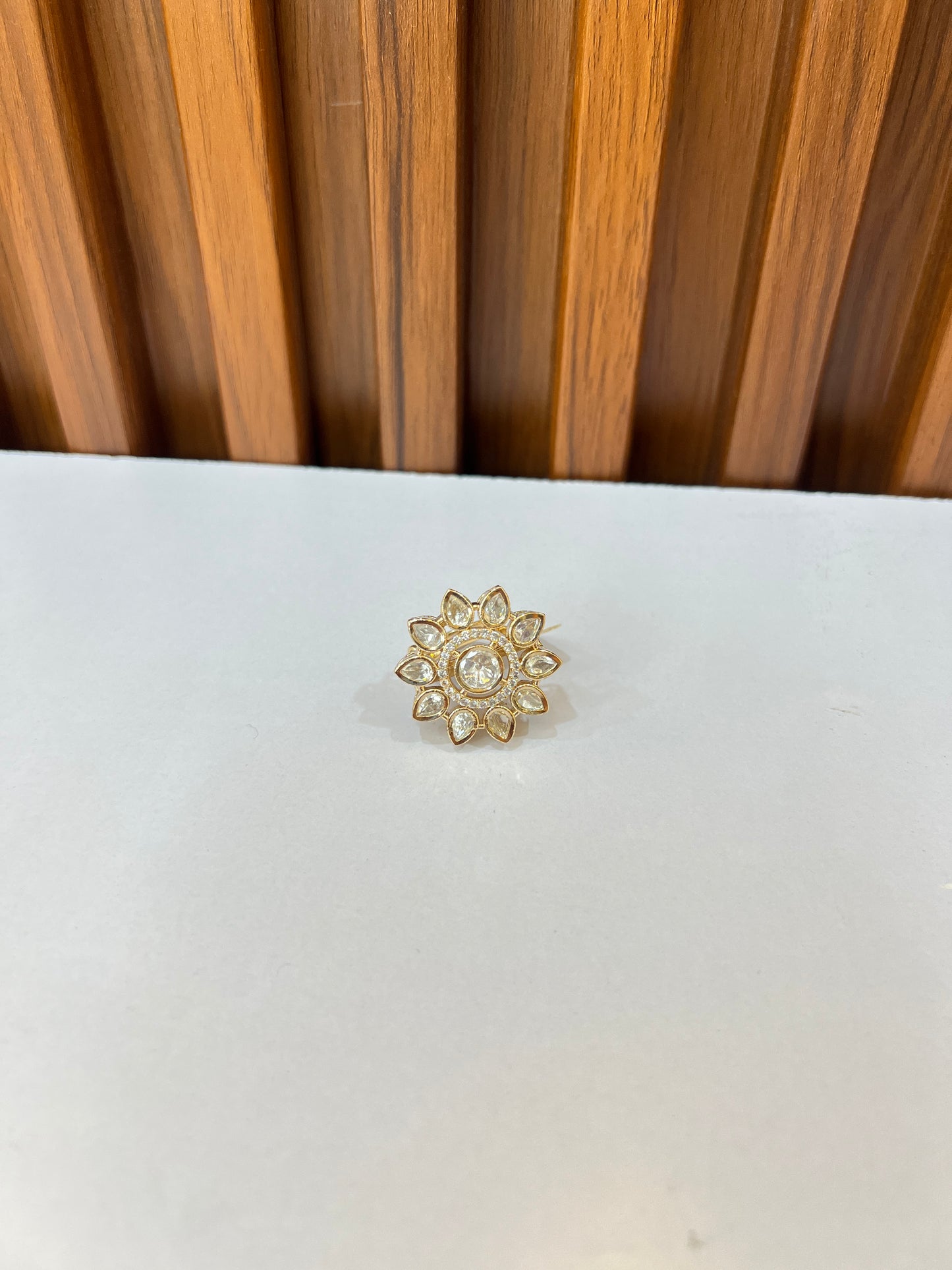 Celestial Bloom Statement Ring