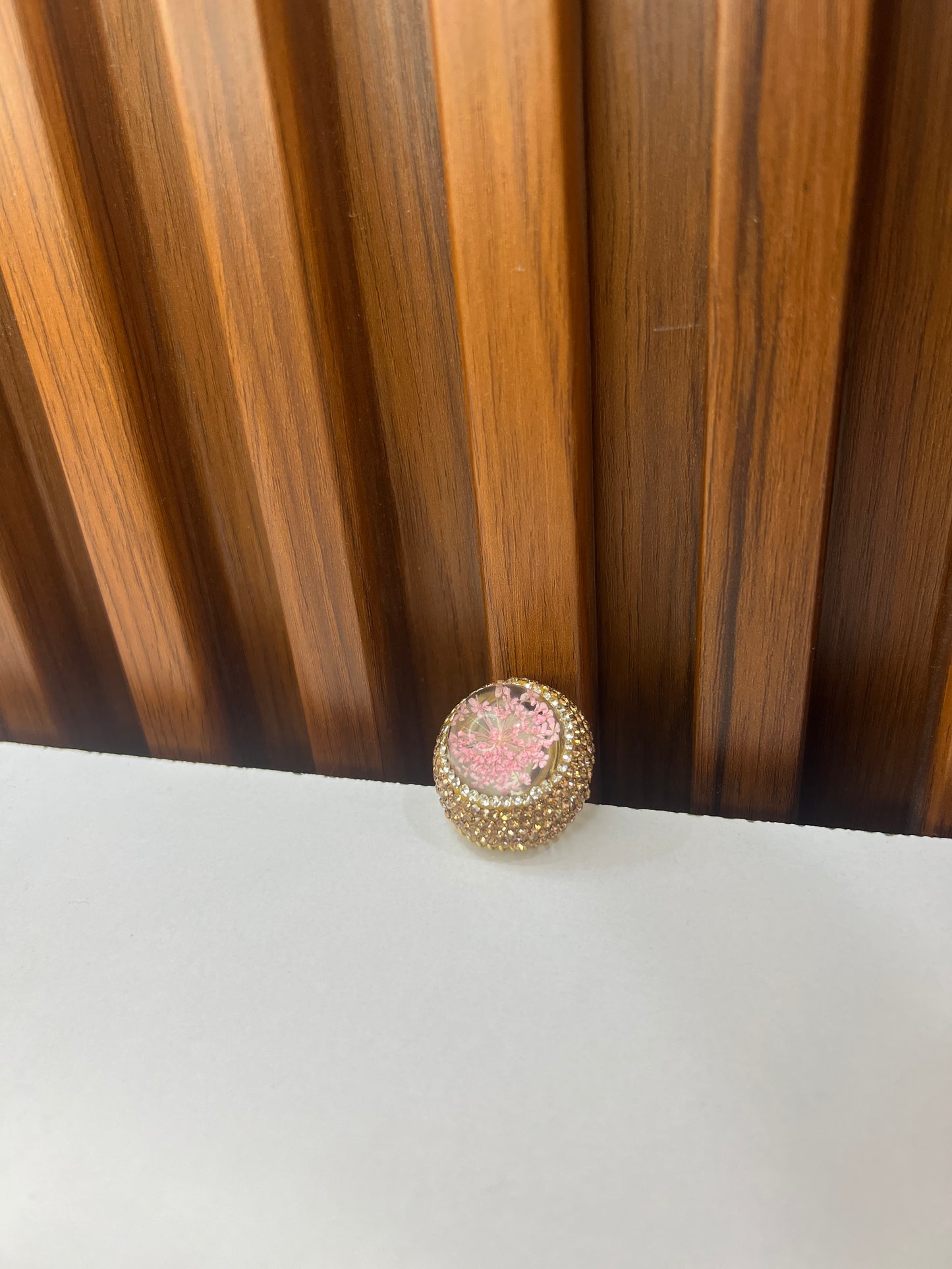 Floral Dome Statement Ring
