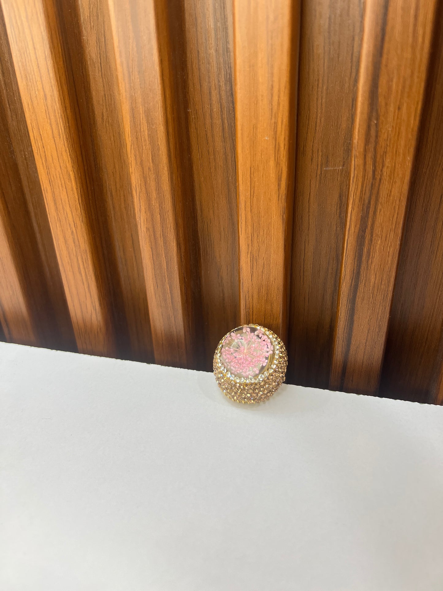 Floral Dome Statement Ring