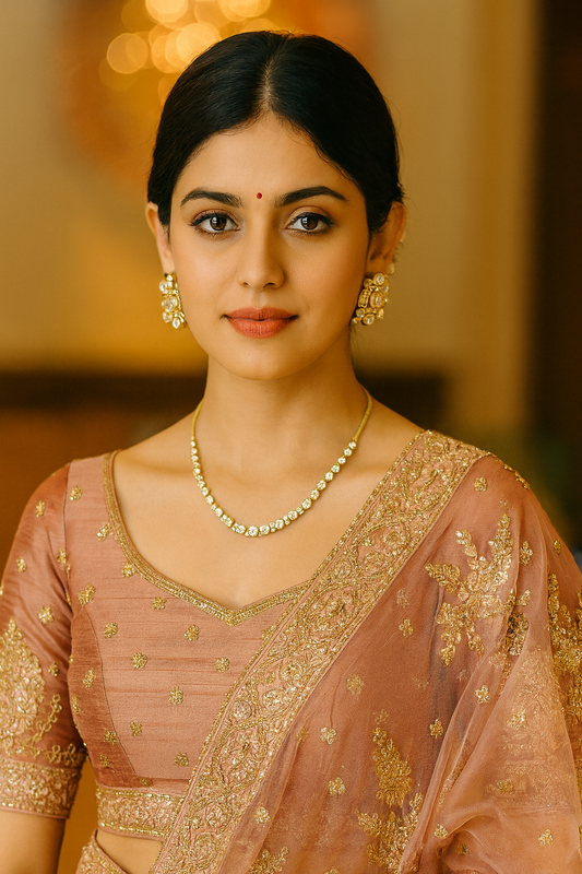 Kundan & Polki Necklace Set