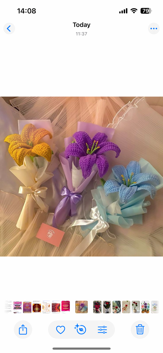 Everlasting Lilly Bouquet